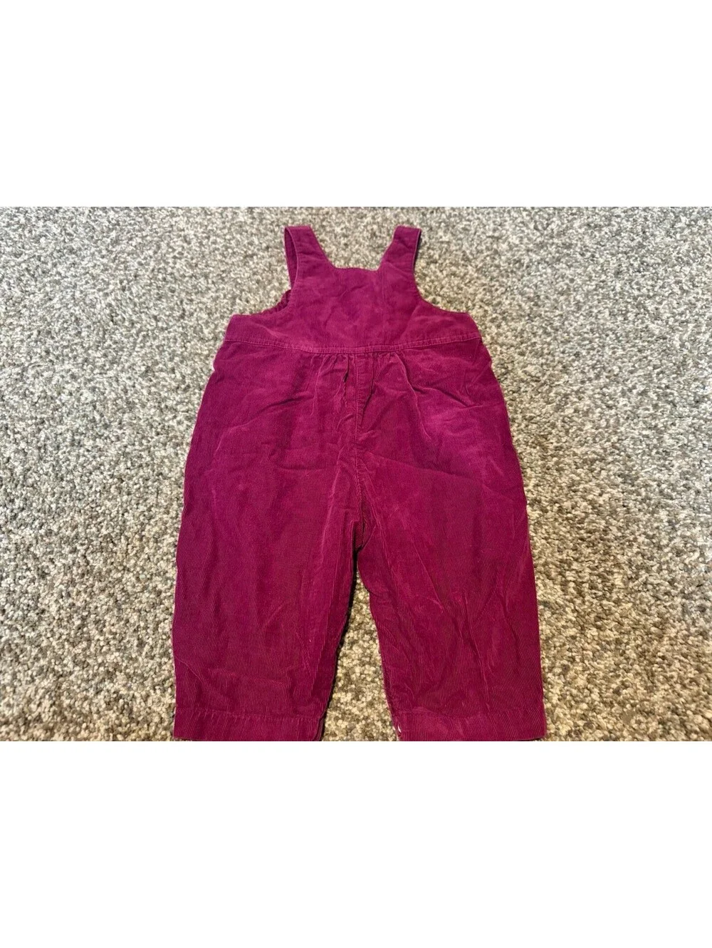 Gymboree Garnet Corduroy Overalls Size 3-6 Months